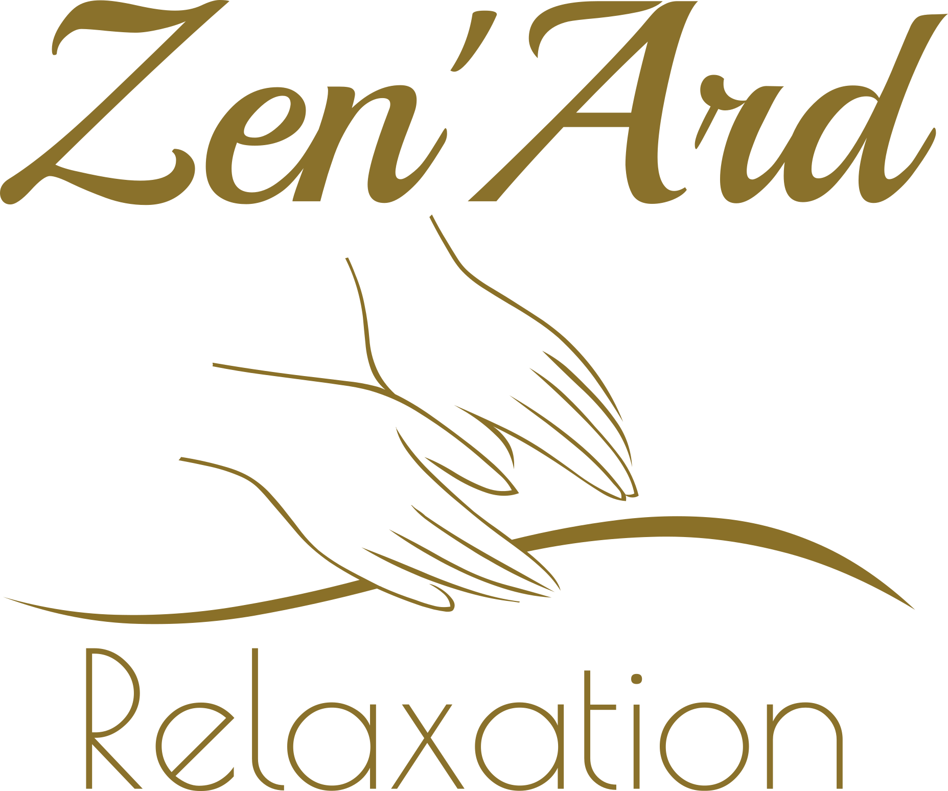 Fond transparent carre dore recadre